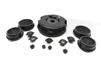 2017 AUDI Q5 (B8 8R) BANG & OLUFSEN BO INTERIOR SPEAKER SUBWOOFER SET/14 — exact item pictured